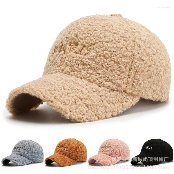 Ballkappen Herbst Warme Mütze Winter Universal Dome Mode Baseballmütze Herren und Damen Gleicher koreanischer Stil Freizeit