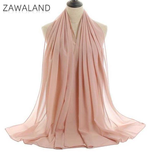 Саронгс Zawaland Solid Color Sarffe Sarves Prap Shawls шифоновый пузырьковый шарф Hijab Fashion Headsparf Beach Shaw