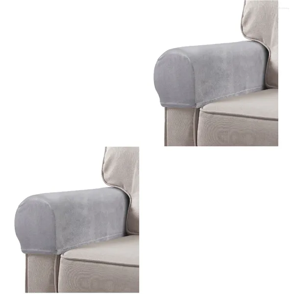 Чехлы на стулья, 4 шт., эластичные чехлы для стола, дивана, подлокотника для офиса, защитная ткань