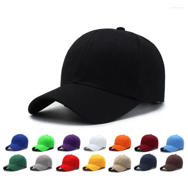 Шариковые кепки, однотонная шляпа, гладкая кепка с солнцезащитным козырьком, унисекс, уличный солнцезащитный козырек, пылезащитный, белый бейсбол, регулируемый дальнобойщик