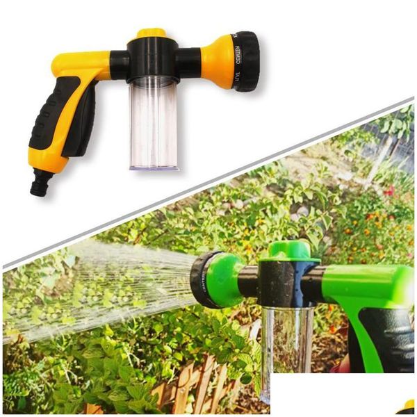 Equipamentos de rega o bico de jardim de armas Mangueira Mtifunction Spray Spray de alta pressão Ferramenta de irrigação de aspersão DHE50