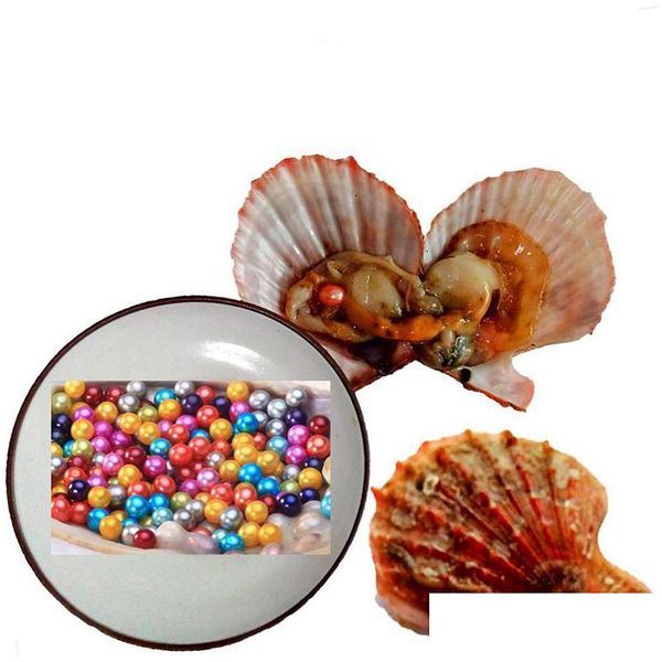Perle Akoya Rote Perle 6–7 mm rund in S mit farbigen Perlen Schmuck von Großhandel Drop Delivery Schmuck lose Perlen Dhz0M
