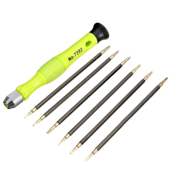 Ручные инструменты 7pcs набор отвертков Установите Precision Professional Repair Tool Многофункциональный мобильный телефон