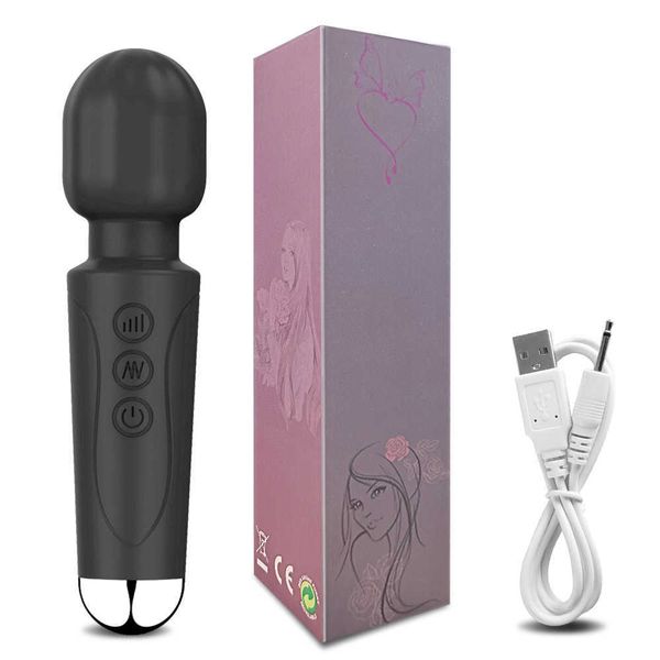 New Mini Powerful Av Vibrators for Women Magic Wand Vibrator Female Clitoris Stimulator Massager Dildo Sex Toy_voghion.com