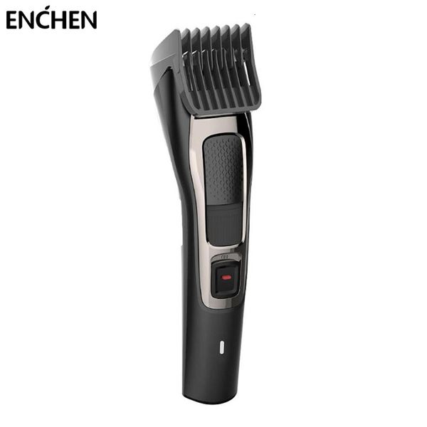 Haarschneider ENCHEN Sharp3S Männer Haarschneidemaschine Trimmer Professional Für Erwachsene Kinder USB Wiederaufladbare Haarschneidemaschine Mit 2 Grenzkämmen 230403