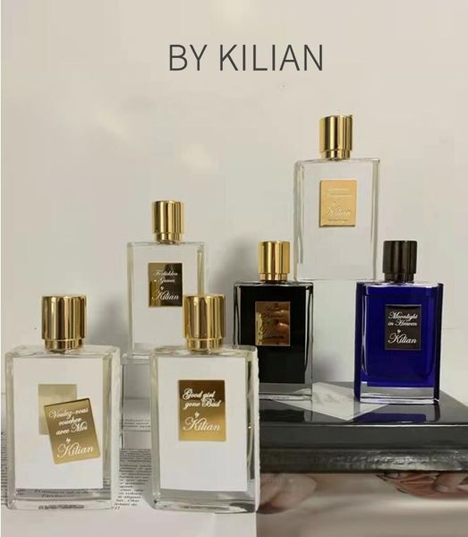 Designer Fragrance di Kilian Love Don't Be Shy 50ml EDP che rotola in Love Angels 'Condividi Black Black Phantom Good Girl Gone Badkologne direttamente in paradiso