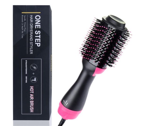 Shopify Расческа для волос Drop OneStep Фен для увеличения объема Генератор отрицательных ионов Щипцы для завивки волос Выпрямитель Инструменты для укладки7968349