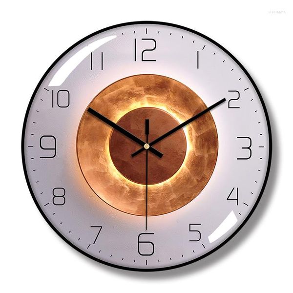 Relógios de parede Relógio europeu criativo 16 polegadas 40cm Modern Design Lar Room Decoration Office pendurado Reloj de Pared criativo