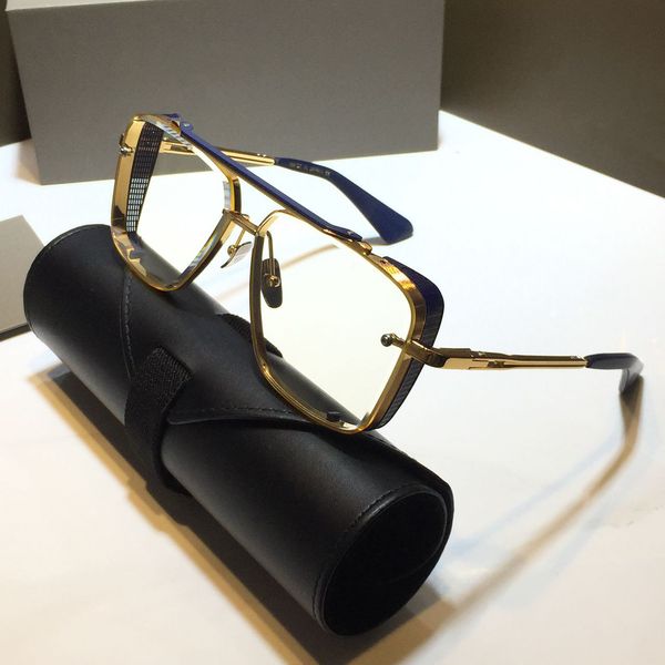 L EDITION M SIX Sunglasses for Men and Women Summer Classic Style Anti-ultraviolet Retro Plate Square Full Frame Fashion_voghion.com