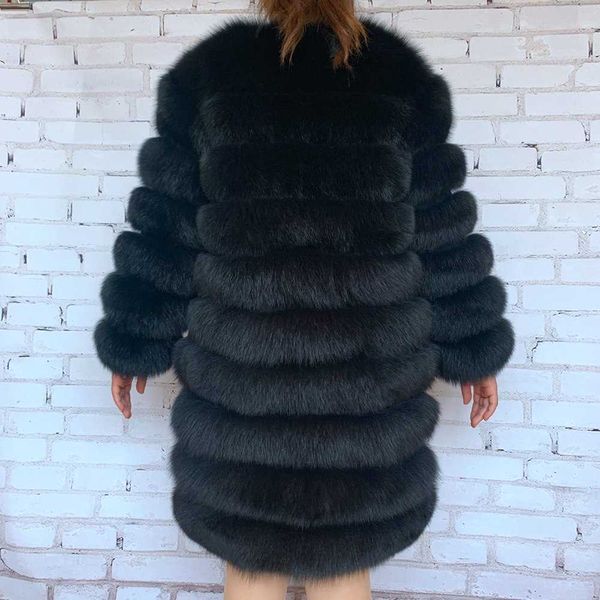 Stil 4in1 echte pelzmäntel Frauen Natürliche Echtpelz Jacken Weste Winter Oberbekleidung Frauen fuchs pelzmantel hohe qualität pelz Kleidung