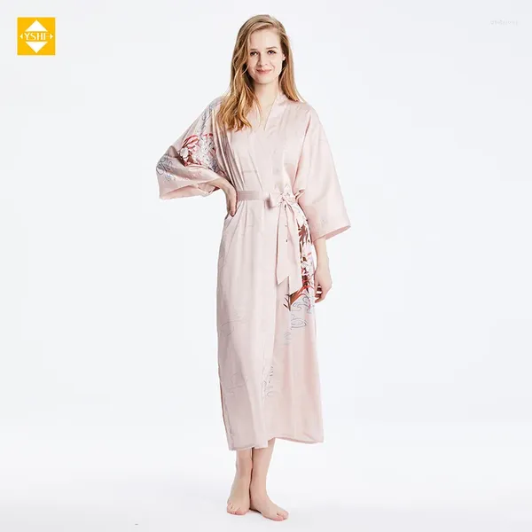 Pijamas femininos: pijamas longos de seda para o verão, roupas para casa frescas e confortáveis. Pré-encomenda disponível