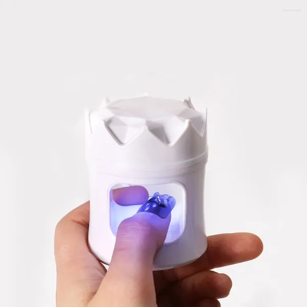 Nageltrockner LINMANDA Mini Weiße UV-LED-Lampe für Nägel Maschine Tragbarer polnischer Trockner Alle Gel-Maniküre-Werkzeug mit USB-Stecker