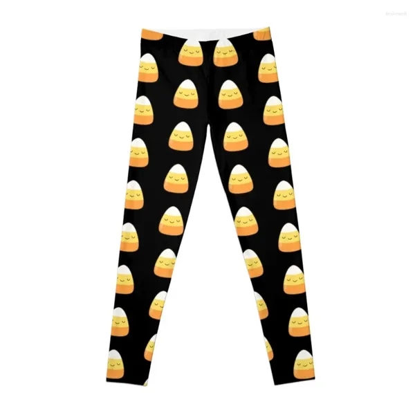 Pantaloni attivi Candy Corn Leggings Abbigliamento sportivo Donna Palestra Donna Push Up