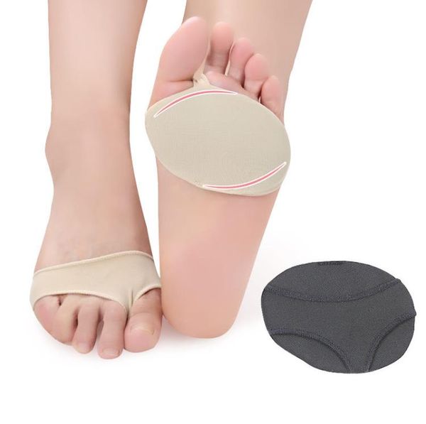 Esundos domésticos lycra pano tecido gel metatarsal bola de bilhete de pé almofadas almofadas de antepé apoio suporta o pé dianteiro pad ortopédico sn5203