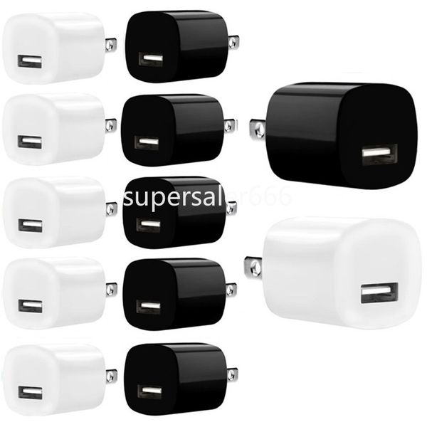 Us ac casa viagem usb carregador de parede 5v 1a adaptador de energia carregadores usb para iphone 15 12 13 14 samsung galaxy s6 s7 s20 s22 telefone plug mp3 player s1