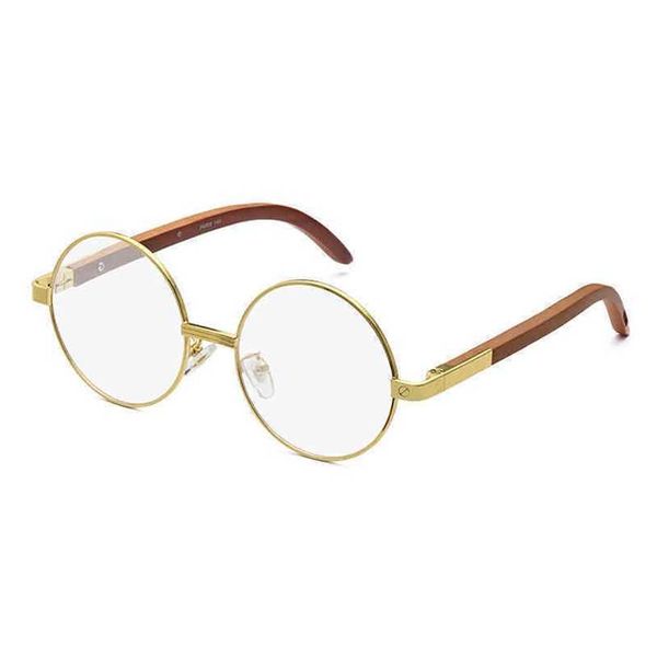 2023 Glasses de designer Modelo Round Reading Male Women Leia diopter Spectaclee 0211