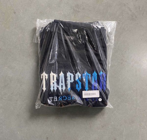 Erkek Tişörtler Yaz Tshirt Trapstar Kısa Takım 2.0 Şömine Kod çözülmüş Kaya Şeker Lezzeti Ladies İşlemeli Alt Trailsuit T Shirt YY4412