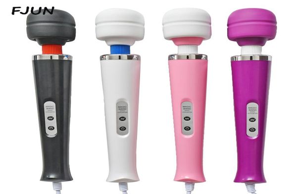 10 Geschwindigkeiten Neue Vibrabor Zauberstab Massagegerät Big Magic Av Massagestab Vibratoren Sextoy Weibliche Klitoris Vibrator Sexspielzeug Für Frauen Y197664255