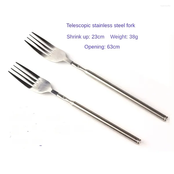 Forks Tabelware VERSATILE VERSÁTIL Conveniente fácil de usar o Fork de Churrasco Inovador