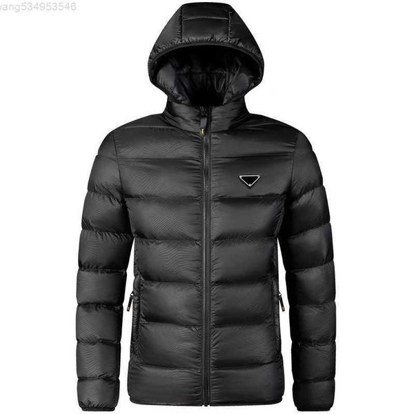 Homens para baixo parkas designer jaqueta para baixo inverno quente luz pão quente casaco com capuz companheiro curto coata8la