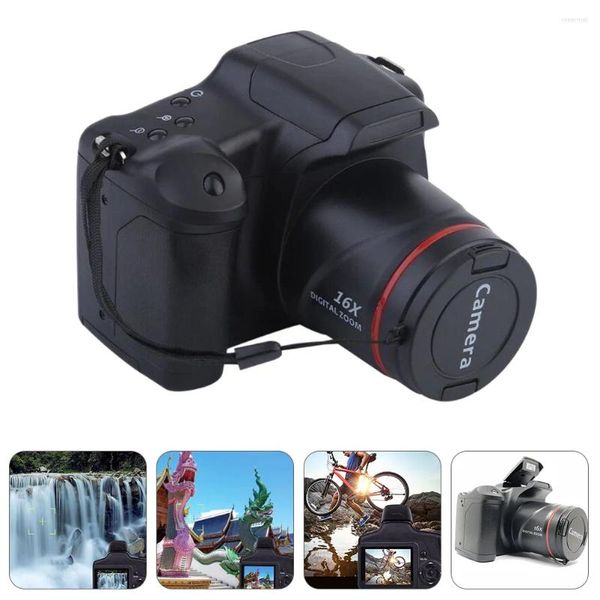 Fotocamere digitali Videocamera con zoom Videocamera 1080P Pografia professionale portatile portatile