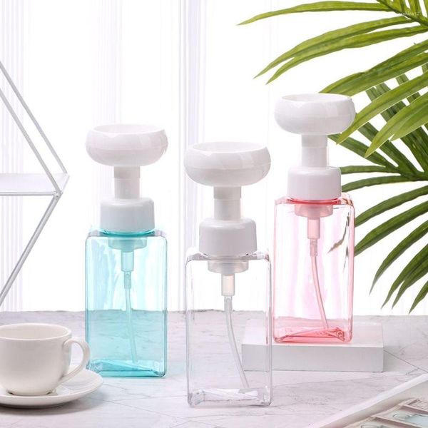 Bottiglie di stoccaggio 1 pezzo Dispenser di sapone per fiori Contenitore per pompa Lozioni schiumogene Bottiglia riutilizzabile Shampoo Cosmetico Testa vuota