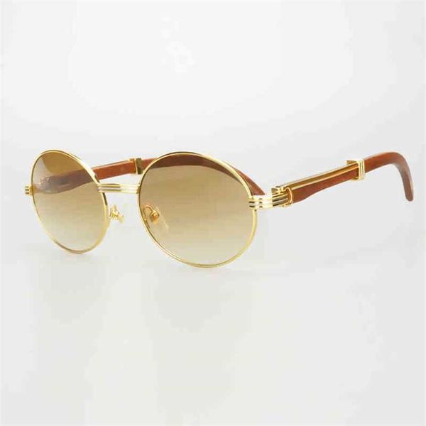 2023 Óculos de grife de designer novos óculos de sol de madeira feminino Midsight Spring De Sol Computador Bifocal Reading Glasses Men Leitor Oval Eyewear
