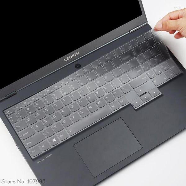 Чехлы для клавиатуры, прозрачная защитная крышка из ТПУ для Lenovo Legion 5, 15 дюймов, игровых ноутбуков 2023, AMD Ryzen 15,6