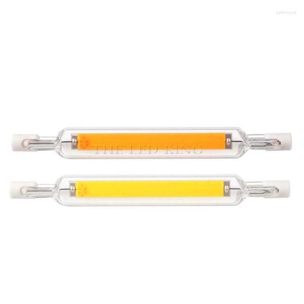 Birne COB Glasröhre 78MM 20W 118MM 30W ersetzt Halogenlampe 80W J78 J118 Lamparda Diode Spot Light 220V 110V