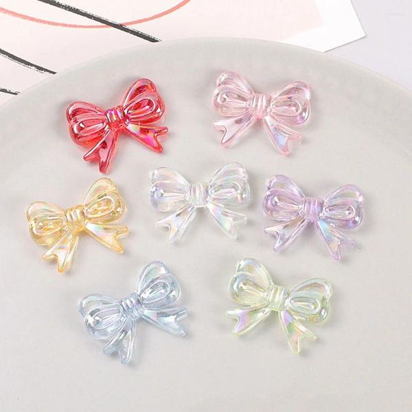 Envoltório de presente 70pcs mini bowknot ornamentos caso de telefone ornamento diy artesanato plano