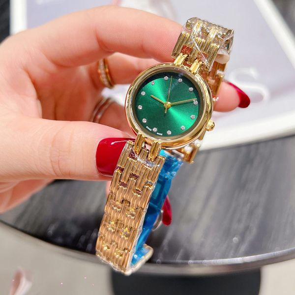 Платье Lady Watch Watch Womens Watches Rose Sliver 3 Colors Brand Designer Fashion Bearswatches Band для женщин для женщин рождественский подарок