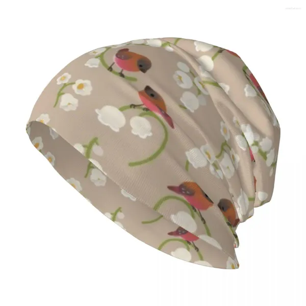 Berretti Cappello lavorato a maglia con cappuccio marrone Rosy Finch Cappelli personalizzati con chiusura a scatto Cappelli da spiaggia per donna