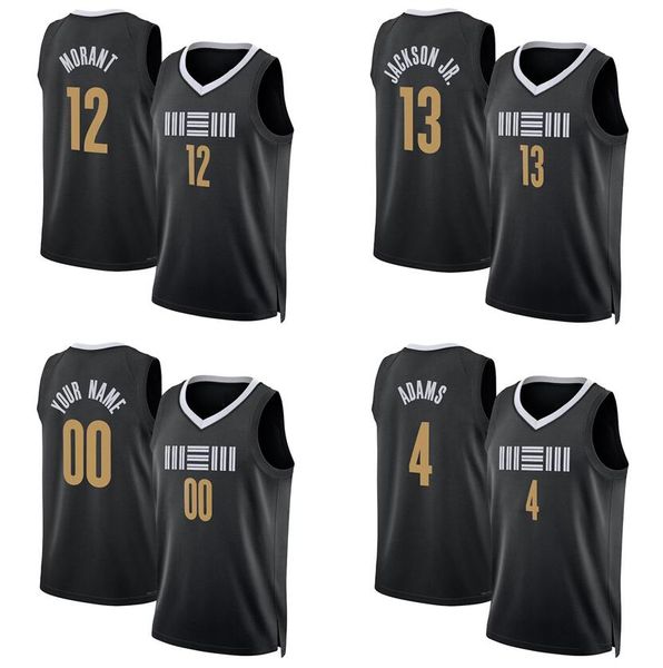 Maglia da basket Ja Morant Jaren Jackson Jr Marcus Smart Desmond Bane 2023/24 versione città Uomo Donna Gioventù Maglie S-XXL