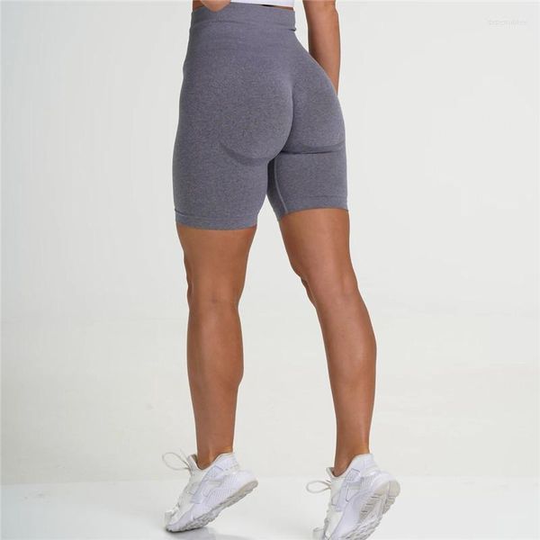 Shorts attivi Donne Yoga Gym Fitness Sport HIGN BAST Pantaloni ciclistici elastici traspiranti