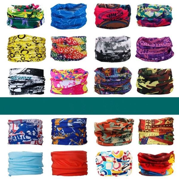 Летняя велосипедная езда на велосипеде Bandana Scarf Ring Kids Multifunctional Seamless Tubular Magic Bandanas Tube Scarf подарок для детской повязки на голову Новый CPA5710