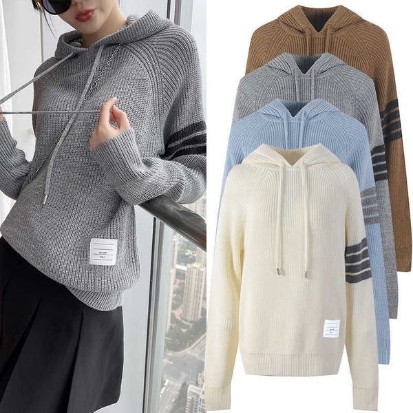 Masculino e feminino quatro pólos tie dye costura hoodie tb solto moda coreano manga longa camisola outono e inverno novo estilo