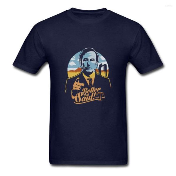 T-shirt da uomo 2023 Fashion Better Call Saul Magliette da uomo in cotone Taglie forti Camicia TeenBoys T-shirt da promozione Manica corta XS-XXXL Teeshirt