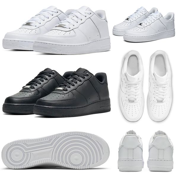 Бесплатная доставка дизайнер One Shoes Platform Triple White Black Mens Trainers Trainers Sneakers Casual Outdoor Sports