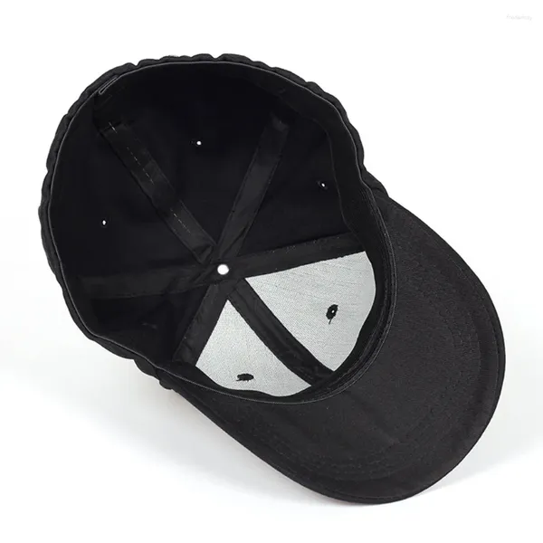 Cappellini da baseball Donna Uomo Ricamato Tinta unita Fascia elastica regolabile Copricapo Protezione solare in cotone Cappello sportivo da viaggio