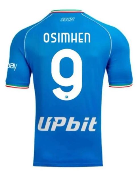 23 24 Jerseys de futebol Napoli Maglia Naples 2023 2024 goleiro Zielinski anguissa olivera kvaratskhelia masculino kits de futebol camisa de futebol Osimhen Lozano SSC fãs.85