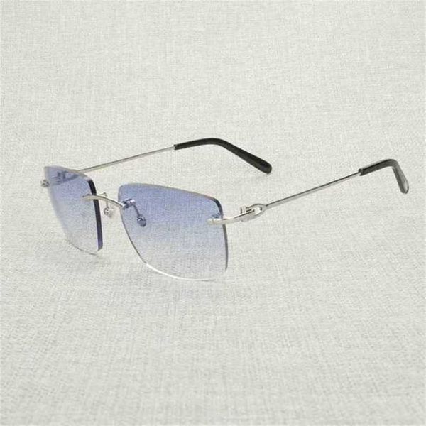 Fashion Trend Fingerprint Casuale Uomo Donna Metalli Frame Occhiali quadrati Shades Occhiali Gafas For Outdoor Club 011BKajia