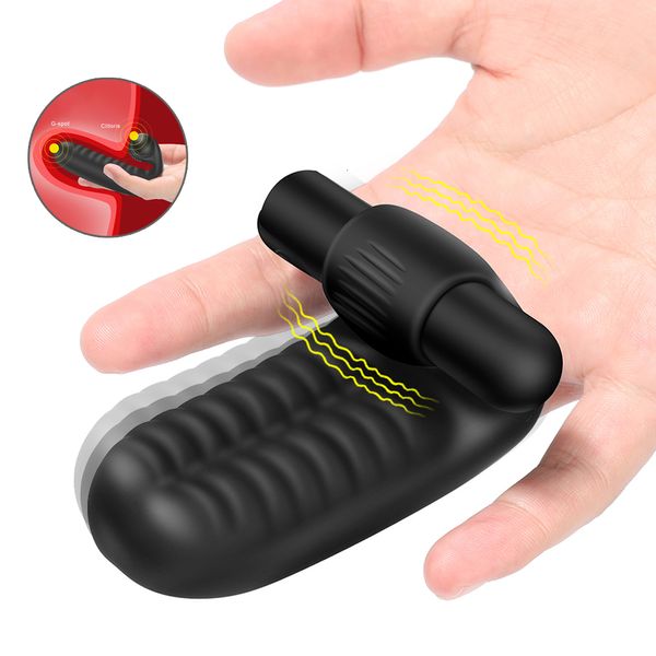Vibratoren Fingerhülse Vibrator G-Punkt Orgasmus Massage Klitoris Stimulieren Weiblicher Masturbator Vibrator Lesben Sexspielzeug Für Frauen Erwachsene Produkt 230404