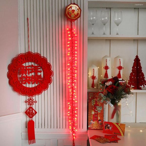 Cordas 92LED 1,35m Electronic Firecracker Sound LED LIGHT LIGHT CHINE