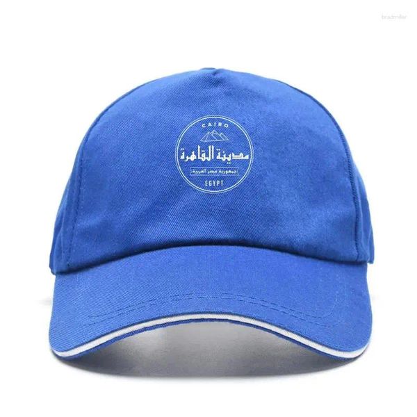 Berretto da baseball Cappello Cairo Arabo Arabo T Fahion lavorato a maglia Etter Pring O-Collo Cotton Fitne Baseball