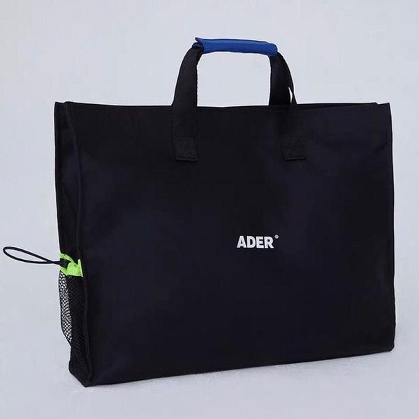 Портфели дизайн 21SS Тема инопланетная сетка карманная сумка на молнии Универсальная мужчина женская литература Ader Error Bag