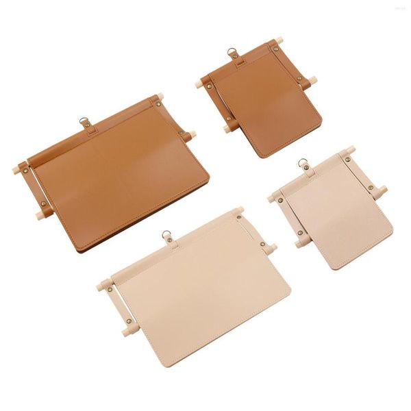 Set di accessori per il bagno Novità Porta asciugamani di carta Decorazione da appendere Organizer per rack impermeabile Toilette in pelle PU per campeggio