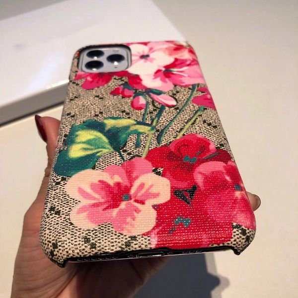 iPhone 14 XS Pro Max Caso Designer Casos de telefone para Apple 15 13 12 11 XR 8 7 Plus Luxury PU Couather Print Print Mobile Cell Mobile Half-Body Capas traseiras