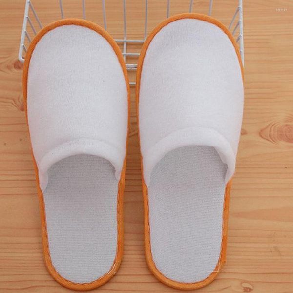 Badezubehör-Set 10 Paar El Travel Slippers Sanitär Party SPA Guest Close Toe Herren Damen Einweg-Badezimmerteil