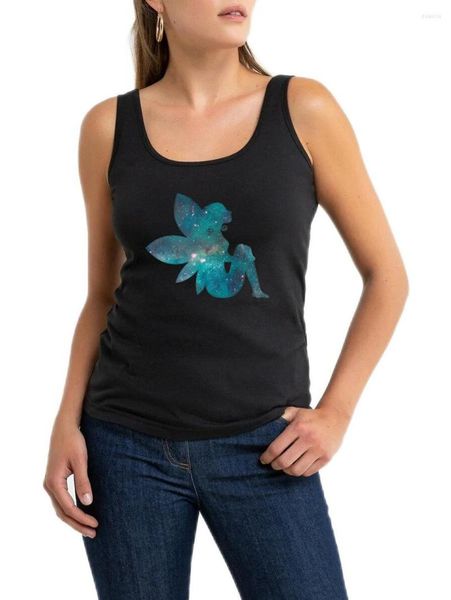 Damen Tanks The Fairy Of Dreams Design Atmungsaktive Slim Fit Tanktops Mädchen Trendy Yoga Sport Training Ärmelloses T-Shirt Gym Weste