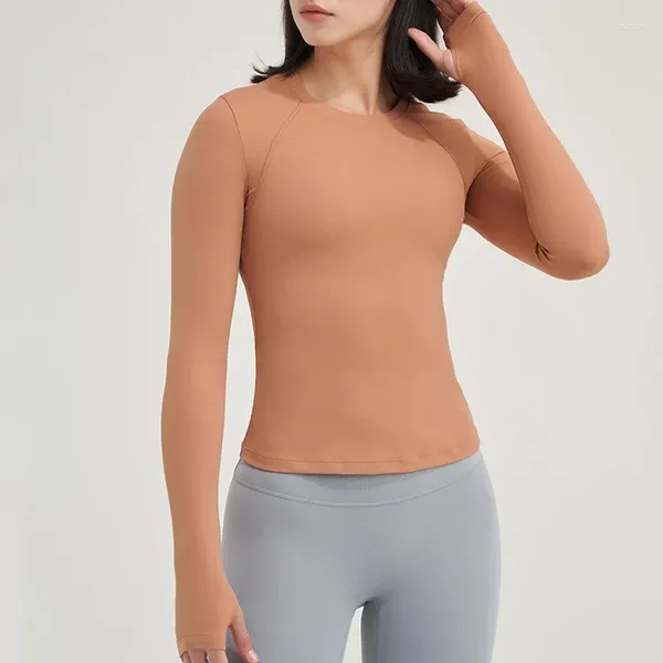 Camisas ativas em torno do pescoço camisa esportiva mulher roupas de ginásio para mulheres topo yoga topos usar senhoras blusas de treino feminino
